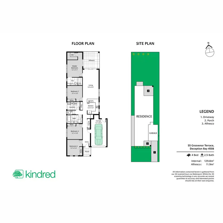 Floorplan of Homely house listing, 55 Grosvenor Terrace, Deception Bay QLD 4508