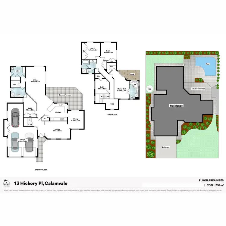 Floorplan of Homely house listing, 13 Hickory Place, Calamvale QLD 4116