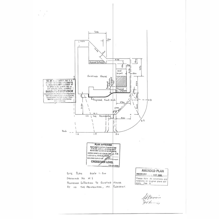 Floorplan of Homely house listing, 101 The Promenade, Mount Pleasant WA 6153