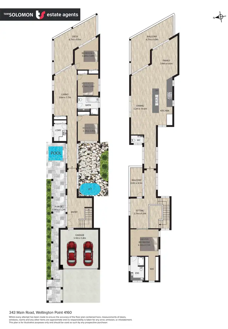Floorplan of Homely house listing, 343 Main Road, Wellington Point QLD 4160