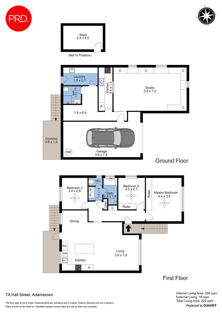 Floorplan of Homely house listing, 7A Hall Street, Adamstown NSW 2289