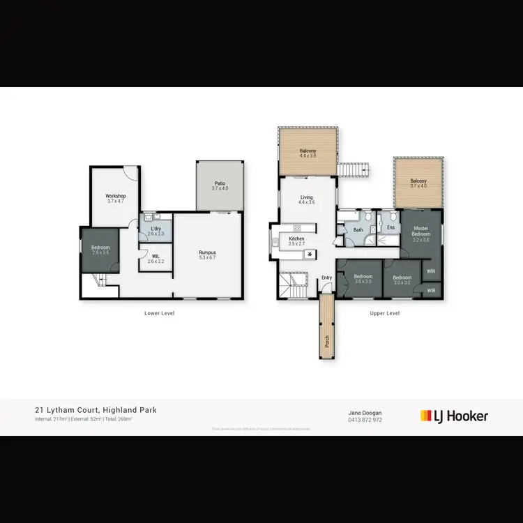 Floorplan of Homely house listing, 21 Lytham Court, Highland Park QLD 4211