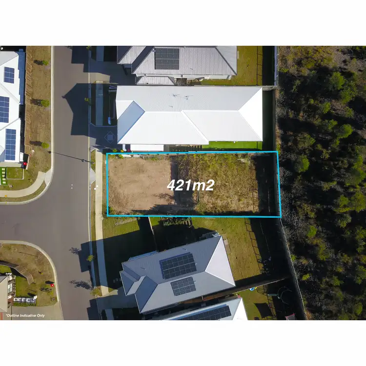 Floorplan of Homely land listing, 8 Roberts Crescent, Bellbird Park QLD 4300