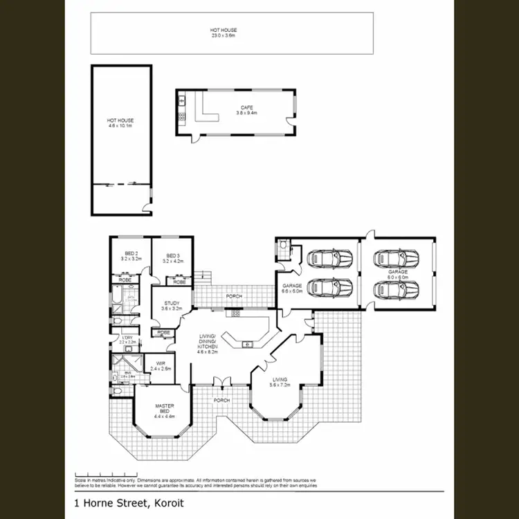 Floorplan of Homely house listing, 1 Horne Street, Koroit VIC 3282