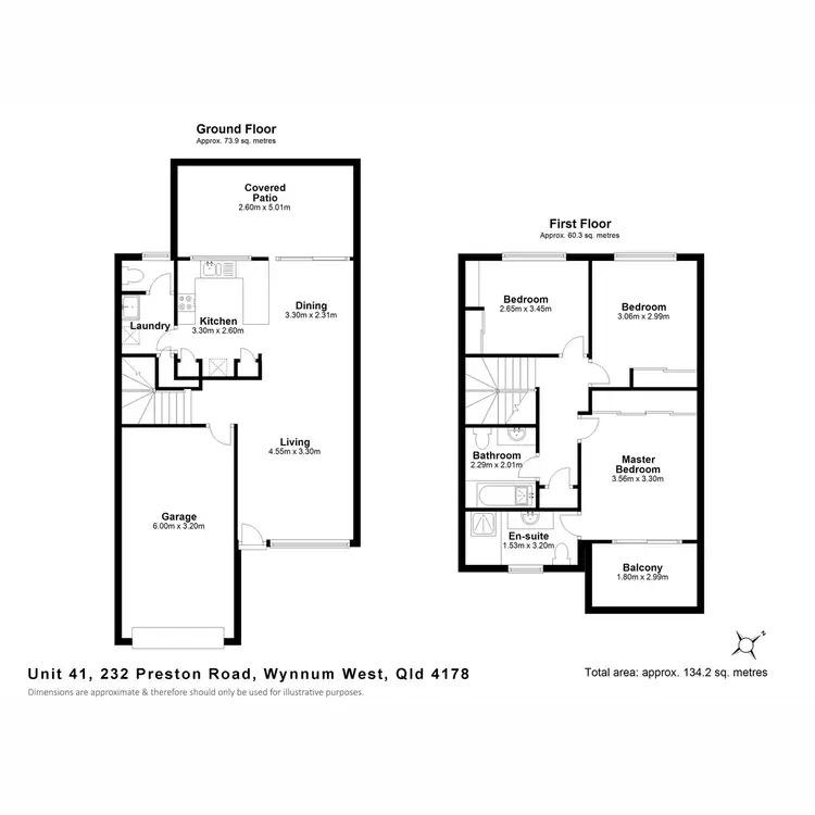 Floorplan of Homely townhouse listing, 41/232 Preston Road, Wynnum West QLD 4178