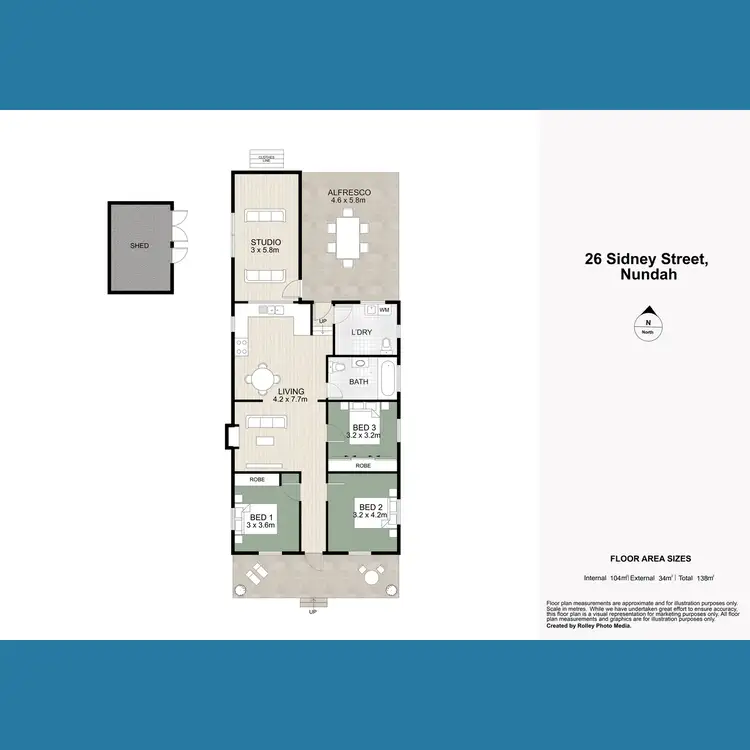 Floorplan of Homely house listing, 26 Sidney Street, Nundah QLD 4012