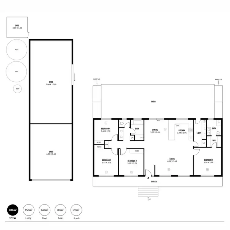 Floorplan of Homely house listing, 88 Clifftop Drive, Sunnyside SA 5253