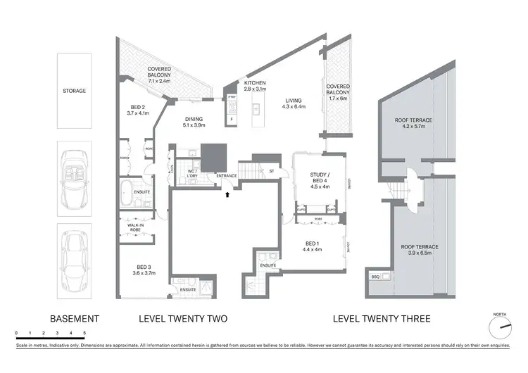 Floorplan of Homely apartment listing, Penthouse 2201/11 Alberta Street, Sydney NSW 2000
