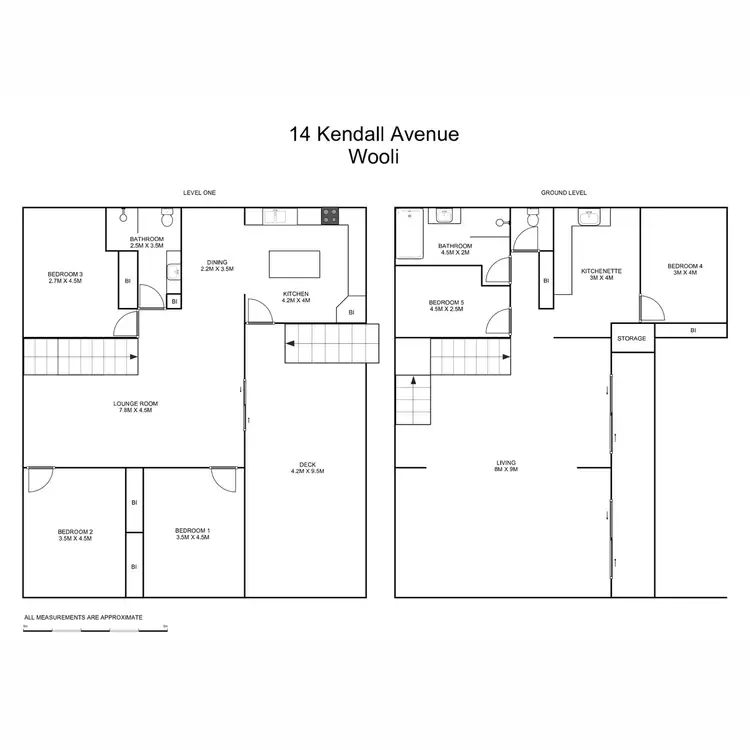 Floorplan of Homely house listing, 14 Kendall Avenue, Wooli NSW 2462