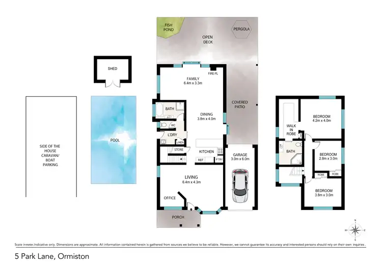 Floorplan of Homely house listing, 5 Park Lane, Ormiston QLD 4160
