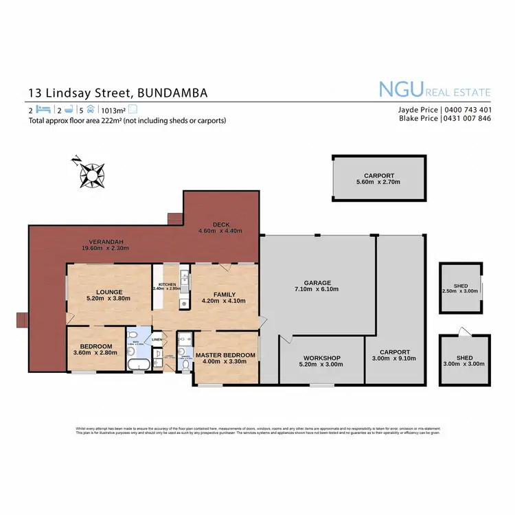 Floorplan of Homely house listing, 13 Lindsay Street, Bundamba QLD 4304