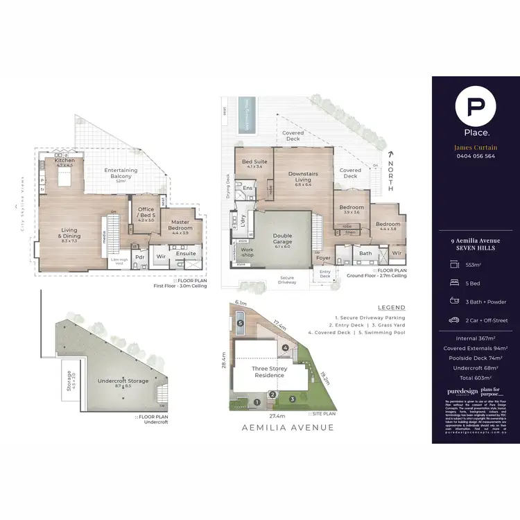 Floorplan of Homely house listing, 9 Aemilia Avenue, Seven Hills QLD 4170