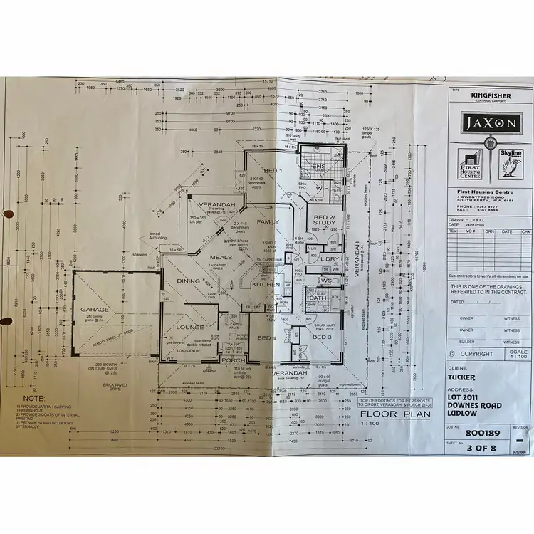 Floorplan of Homely rural property listing, 460 Downs Road, Tutunup WA 6280