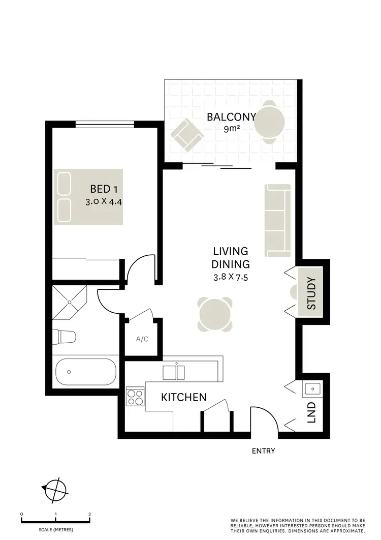 Floorplan of Homely apartment listing, 64/9 Broome Street, Waterloo NSW 2017