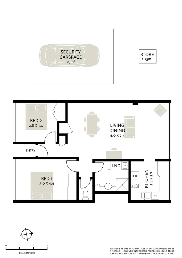 Floorplan of Homely apartment listing, 81/11 Yarranabbe Road, Darling Point NSW 2027