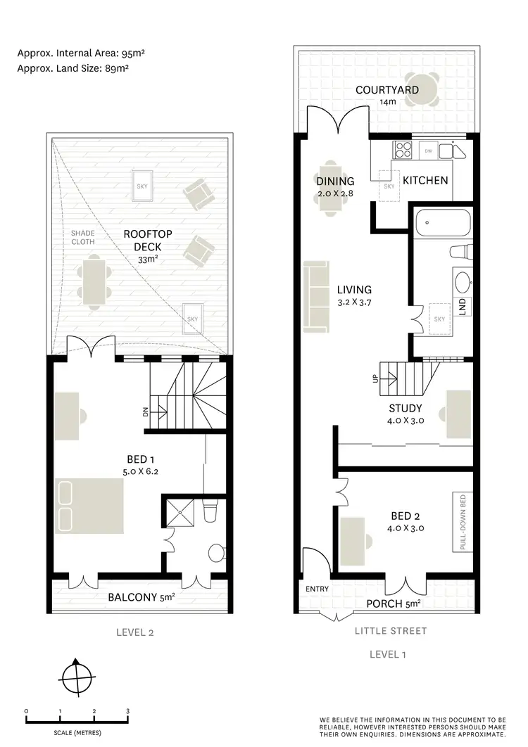 Floorplan of Homely terrace listing, 14 Little Surrey Street, Darlinghurst NSW 2010
