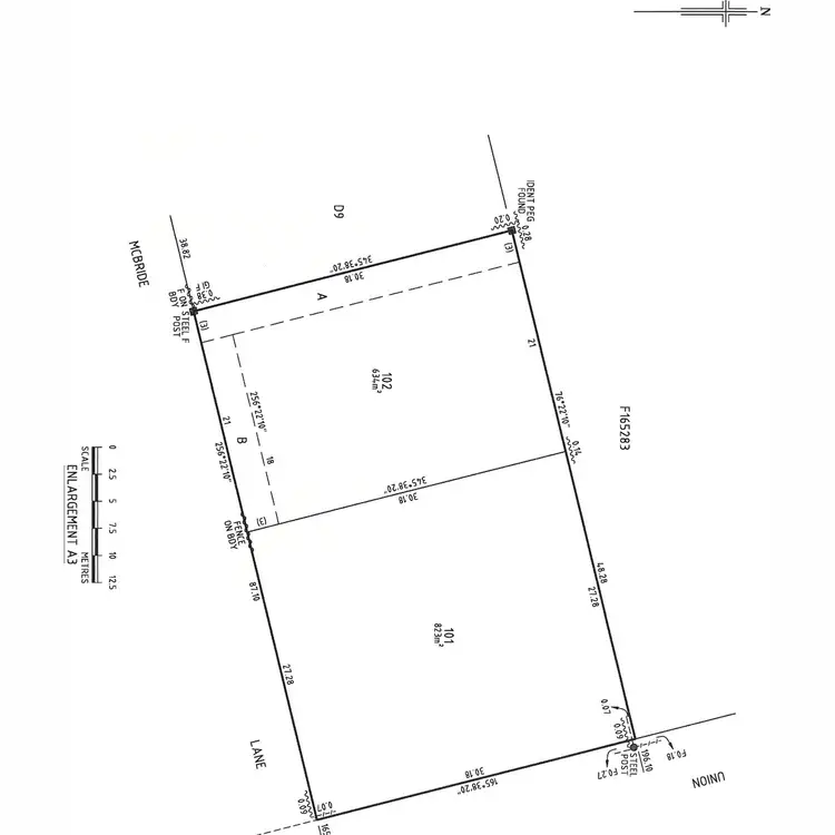 Floorplan of Homely land listing, LOT 102 McBride Lane, Clare SA 5453