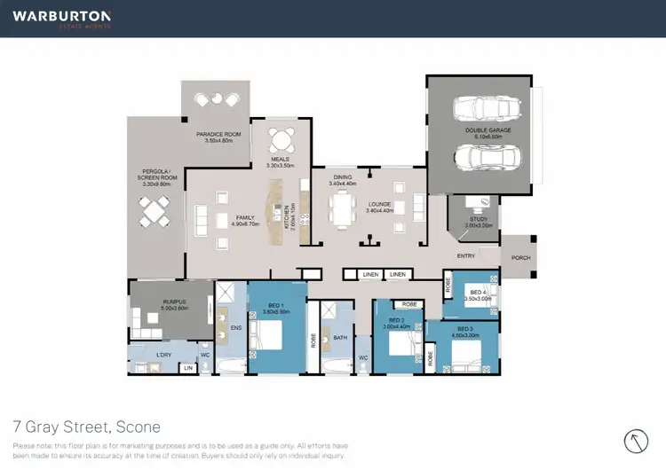 Floorplan of Homely house listing, 7 Gray Street, Scone NSW 2337