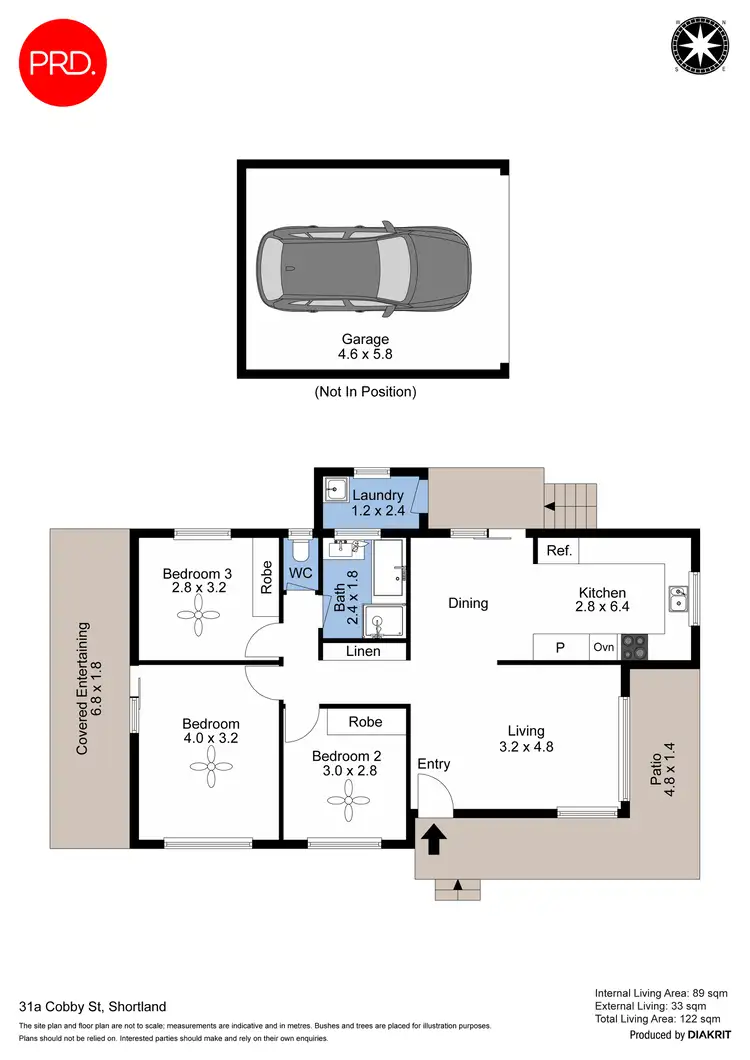 Floorplan of Homely house listing, 31A Cobby Street, Shortland NSW 2307