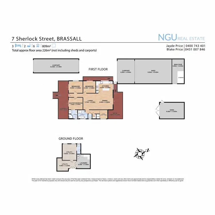 Floorplan of Homely house listing, 1/29 Sherlock Street, Brassall QLD 4305
