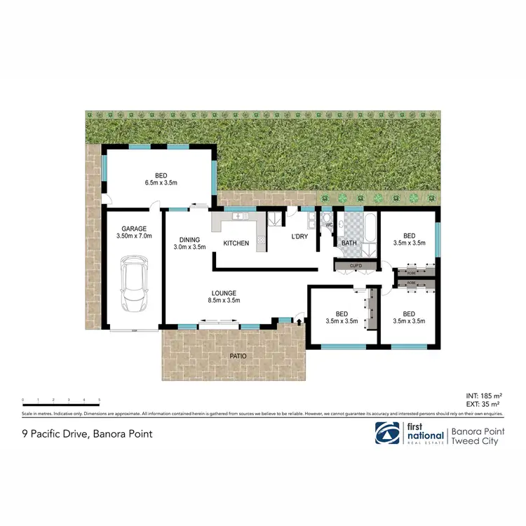 Floorplan of Homely house listing, 9 Pacific Drive, Banora Point NSW 2486