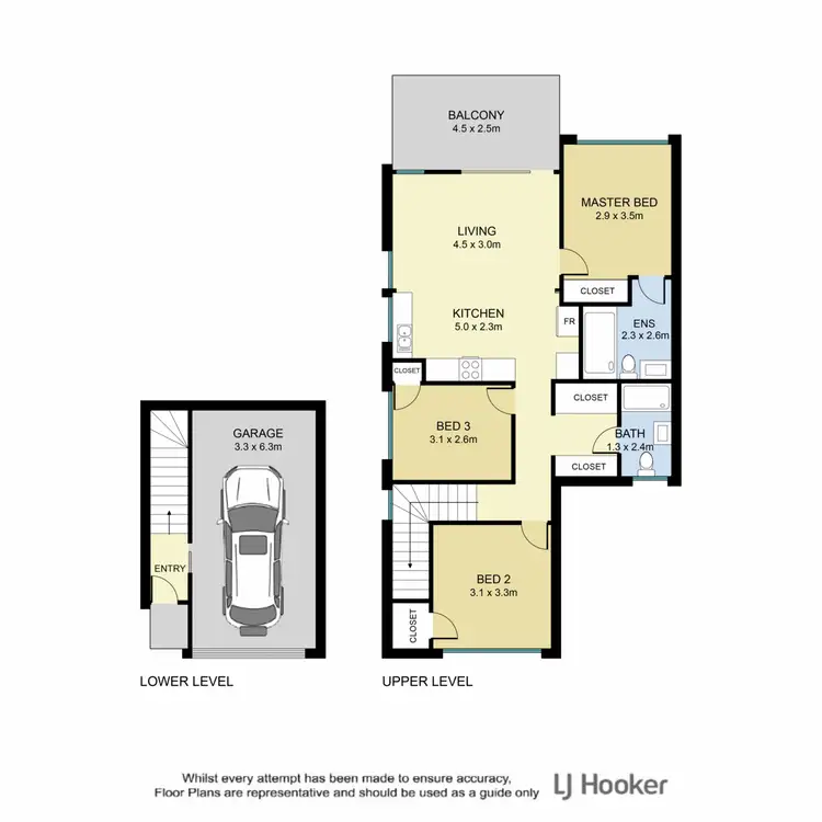 Floorplan of Homely townhouse listing, 51/30 Slade Street, Carseldine QLD 4034