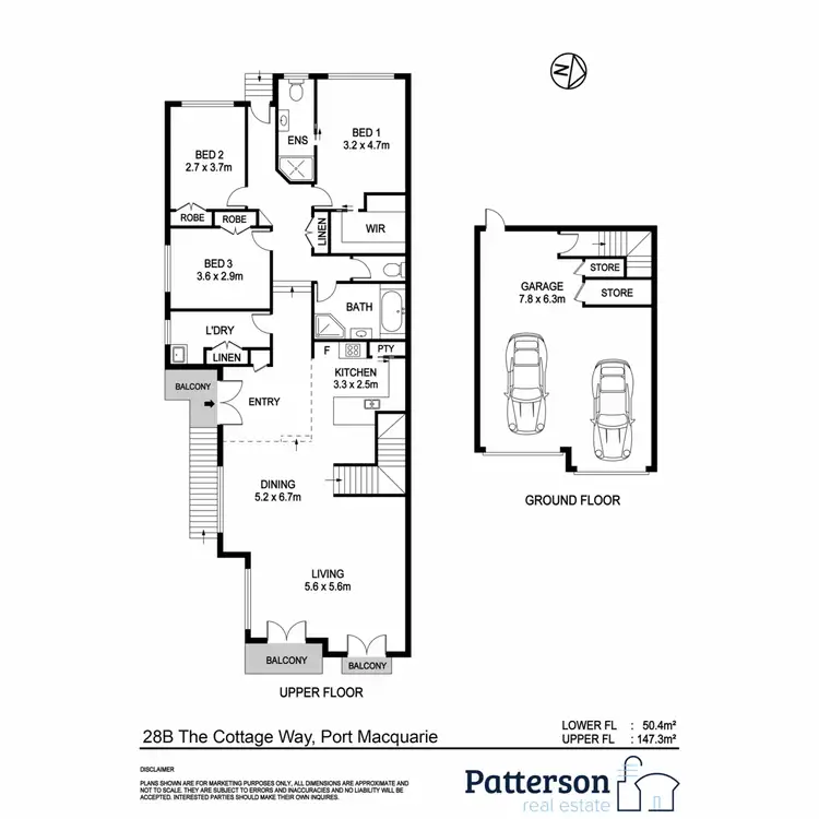 Floorplan of Homely house listing, 28B The Cottage, Port Macquarie NSW 2444