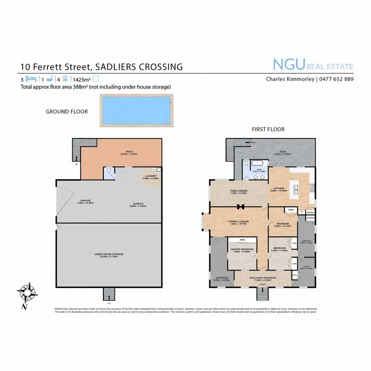 Floorplan of Homely house listing, 10 Ferrett Street, Sadliers Crossing QLD 4305