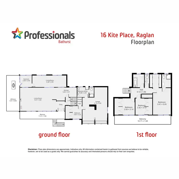Floorplan of Homely house listing, 16 Kite Place, Raglan NSW 2795