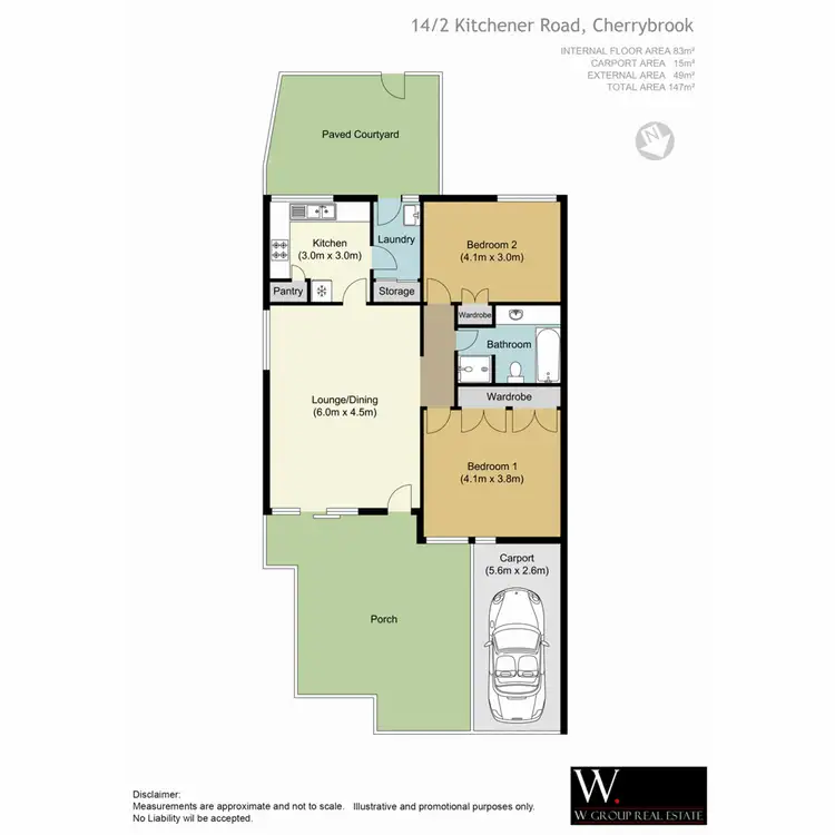 Floorplan of Homely retirement listing, 14/2 Kitchener Road, Cherrybrook NSW 2126