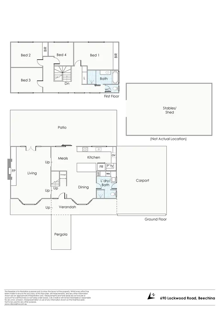 Floorplan of Homely house listing, 690 Lockwood Road, Beechina WA 6556