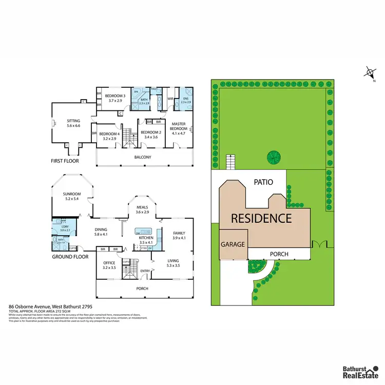 Floorplan of Homely house listing, 86 Osborne Avenue, West Bathurst NSW 2795