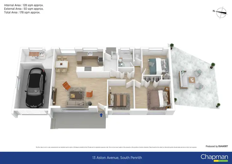 Floorplan of Homely house listing, 13 Aston Avenue, South Penrith NSW 2750