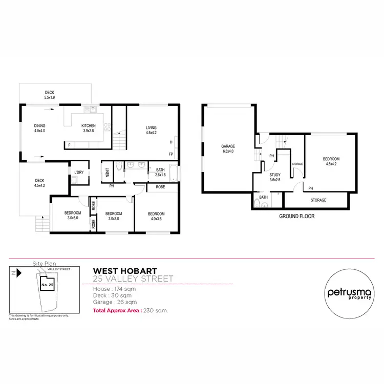 Floorplan of Homely house listing, 25 Valley Street, West Hobart TAS 7000