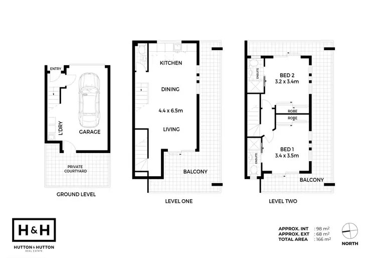 Floorplan of Homely townhouse listing, 1/18 Hansen Street, Moorooka QLD 4105