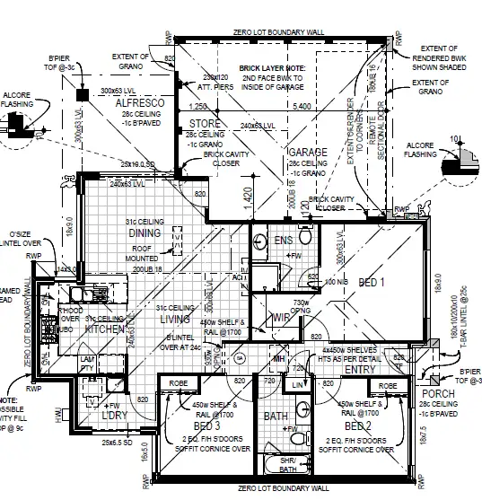 Floorplan of Homely house listing, 24B Eastbourne Crescent, Nollamara WA 6061