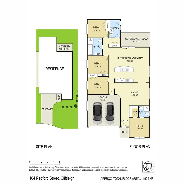 Floorplan of Homely house listing, 104 Radford Street, Cliftleigh NSW 2321