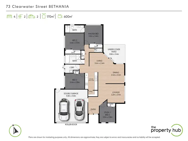 Floorplan of Homely house listing, 73 Clearwater Street, Bethania QLD 4205