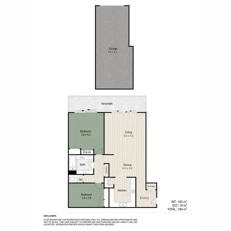 Floorplan of Homely unit listing, 8/156 Bonney Avenue, Clayfield QLD 4011