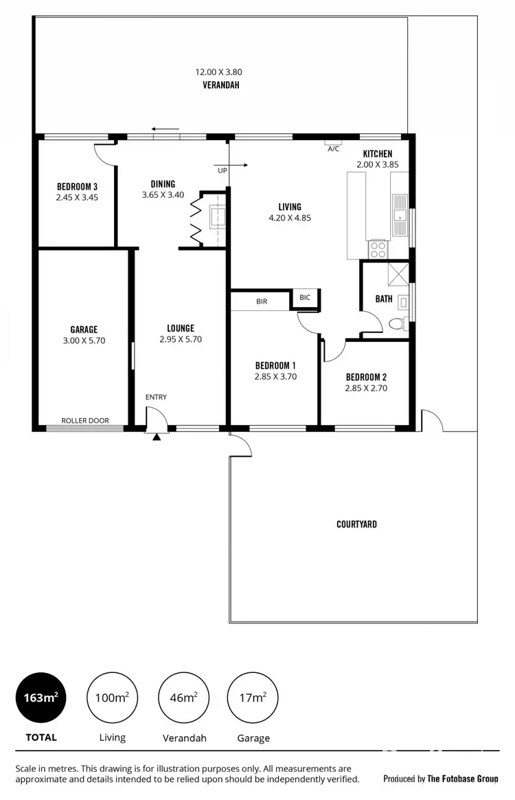 Floorplan of Homely house listing, 1b Haven Avenue, Seaford SA 5169