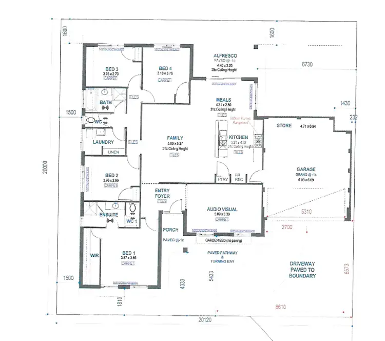 Floorplan of Homely house listing, 136 & 136a Armadale Road, Rivervale WA 6103