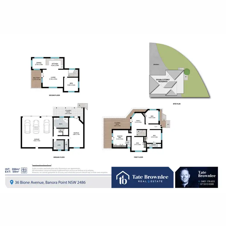 Floorplan of Homely house listing, 36 Bione Avenue, Banora Point NSW 2486