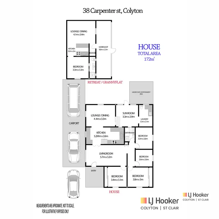 Floorplan of Homely house listing, 38 Carpenter Street, Colyton NSW 2760