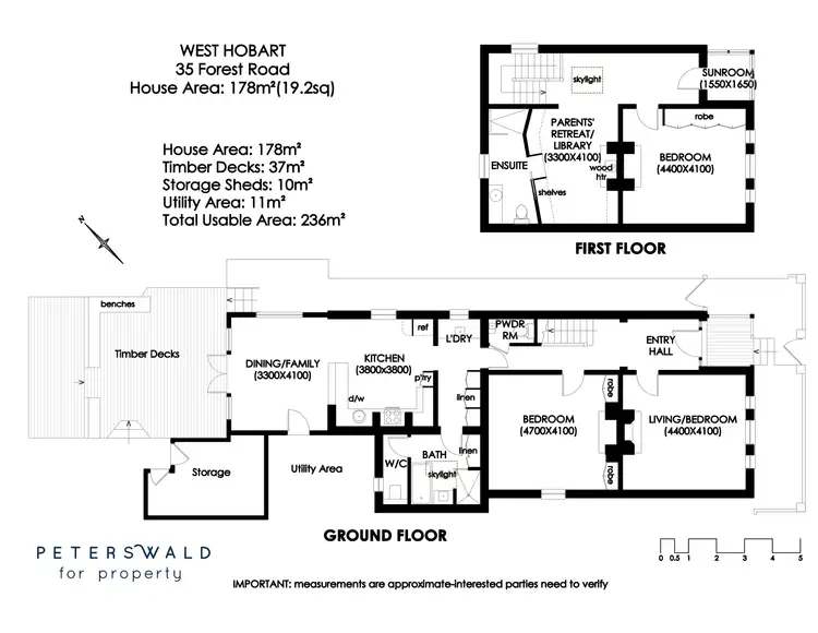 Floorplan of Homely house listing, 35 Forest Road, West Hobart TAS 7000