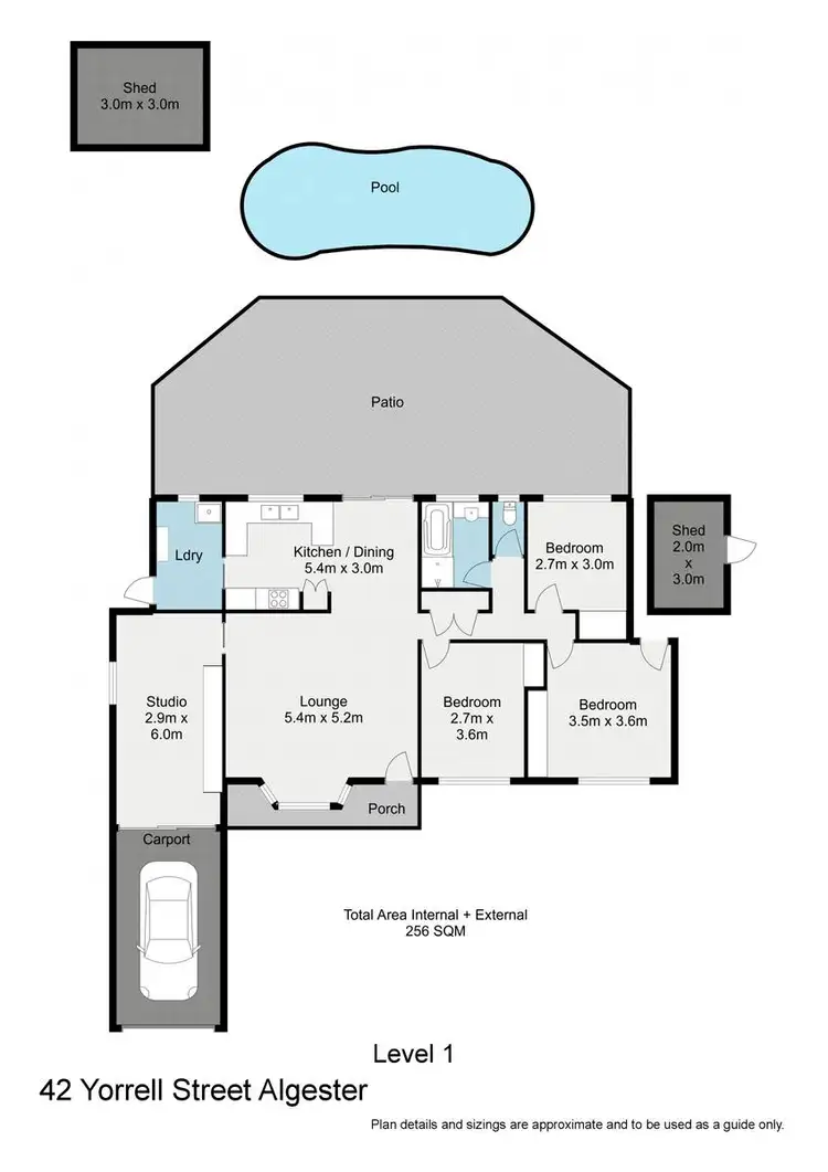 Floorplan of Homely house listing, 42 Yorrell Street, Algester QLD 4115