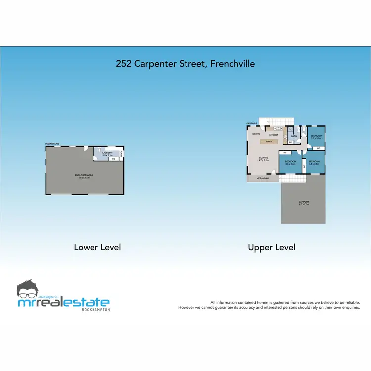 Floorplan of Homely house listing, 252 Carpenter Street, Frenchville QLD 4701