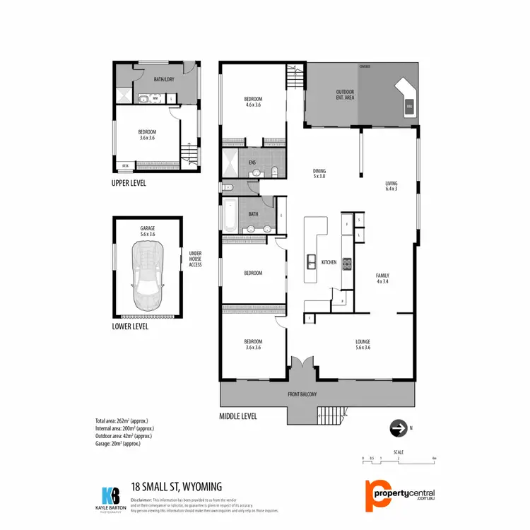Floorplan of Homely house listing, 18 Small Street, Wyoming NSW 2250