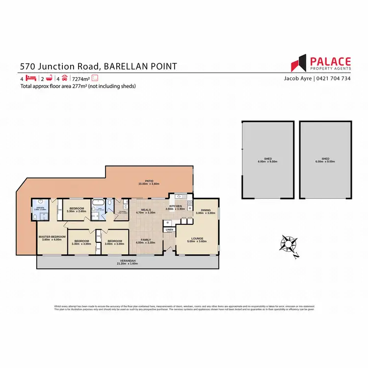 Floorplan of Homely house listing, 570 Junction Road, Barellan Point QLD 4306