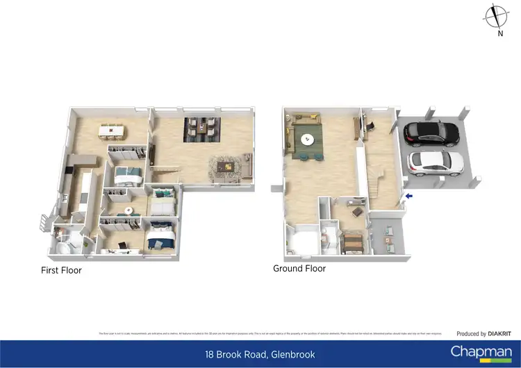 Floorplan of Homely house listing, 18 Brook Road, Glenbrook NSW 2773
