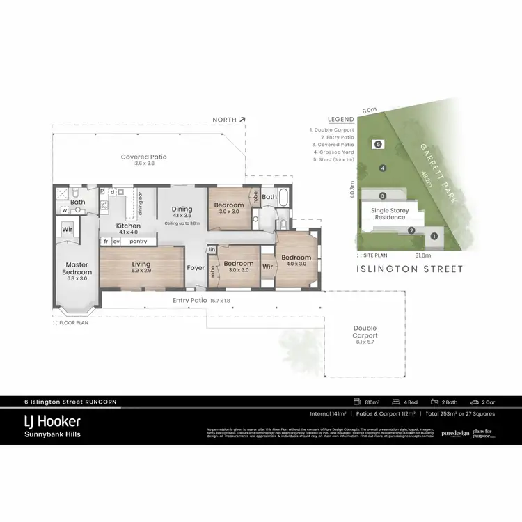 Floorplan of Homely house listing, 6 Islington Street, Runcorn QLD 4113